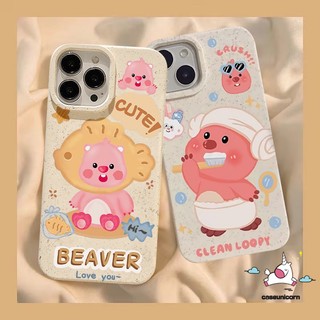 Ốp Điện Thoại Loopy Hoạt Hình Dễ Thương Tương Thích Cho IPhone Air 17 11 12 13 14 15 16 Pro Max XR 6 6S 8 15 7 16 Plus X XS MAX SE 2020 Vỏ Mềm Chống Sốc Thân Thiện Với Môi Trường Mới
