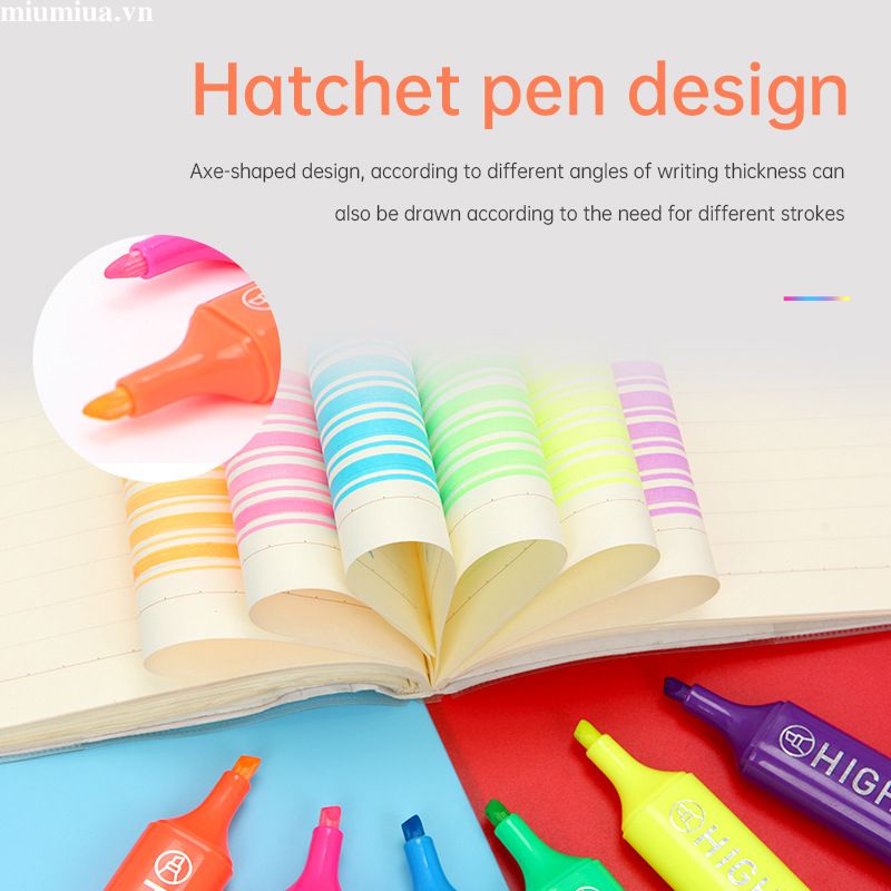 Miumiua🔮Bút đánh dấu bút nhớ dòng bút màu YUNYUE nhiều màu lựa chọn