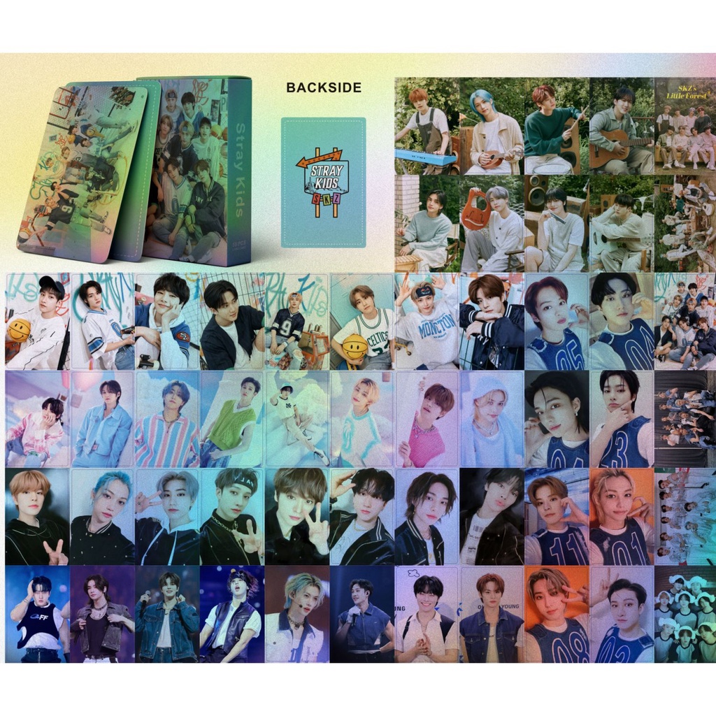 NACIFIC 55 Tấm Thẻ Hình Nhóm Nhạc straykids