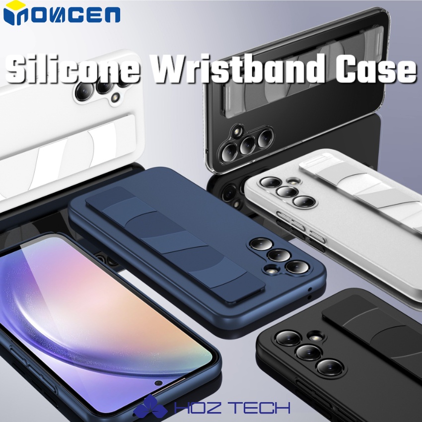 Inovagen Ốp Điện Thoại Silicon Có Dây Đeo Cổ Tay Cho samsung a54,s23 plus s24 ultra