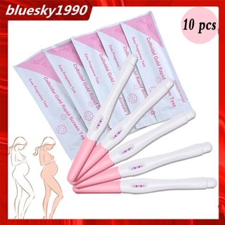 Set 4/10 que thử thai có độ chuẩn xác cao tiện lợi