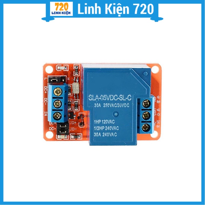 Linh kiện Module Relay 30A 250VAC High / Low 1 Kênh - 5VDC