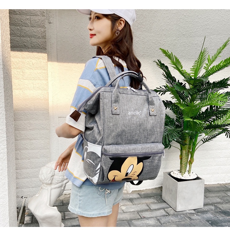 Balo Cỡ Lớn In Họa Tiết Hoạt Hình mickey Thời Trang 2023