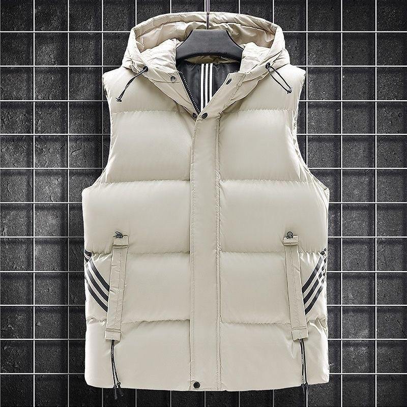 Áo Khoác cotton Có Nón Trùm Dáng Rộng Chống Gió Thời Trang Mùa Đông 2022 Dành Cho Nam