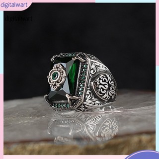 Kỹ Thuật Số Kỹ Thuật Số Chuyên Dụng| Nobility Nhẫn Cong Họa Tiết Hình Học Trong Suốt Dành Cho Nam Nữ
