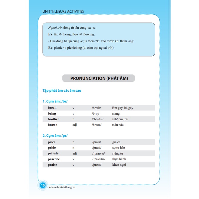 Sách Global Success - Chinh Phục Ngữ Pháp Và Bài Tập Tiếng Anh Lớp 8 - Tập 1 - Có Đáp Án