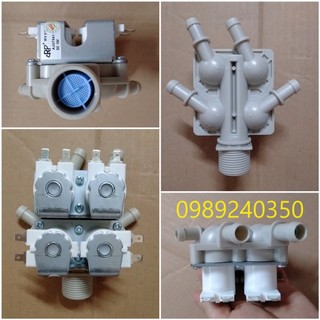 Van cấp nước 4 ngả máy giặt LG cửa ngang 12V mới chính hãng