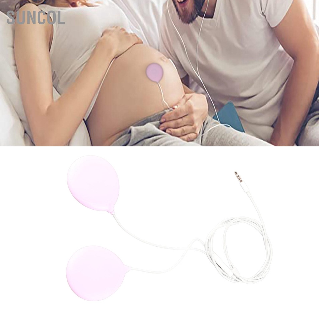 Tai nghe Baby Bump Di động chuyên nghiệp Nghe nhạc trước khi sinh Bụng Loa Quà tặng cho bà bầu SUNCOL