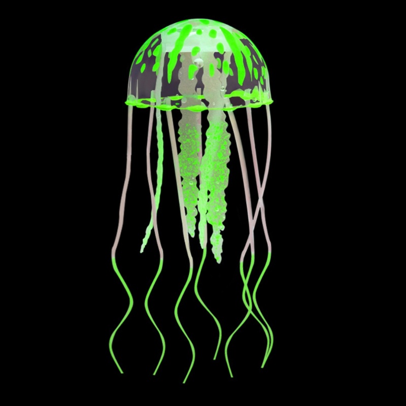 Abo Đồ Chơi Bể Cá mini Hình Sứa Biển Hoạt Hình Trang Trí Tuyệt Vời