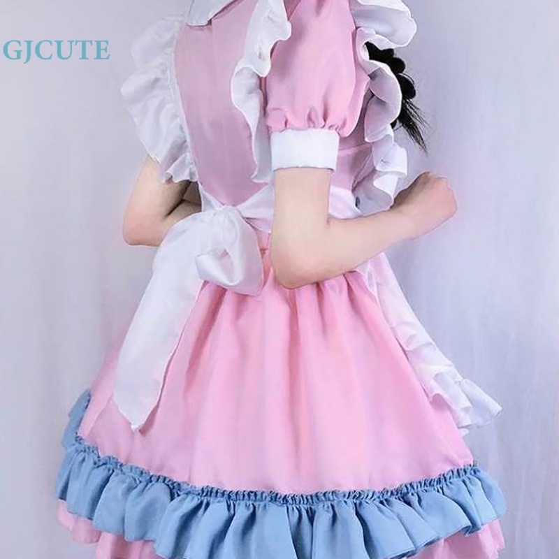 Gjcute schoolgirl Trang Phục Hóa Trang Cô Hầu Gái lolita Gợi Cảm Wd