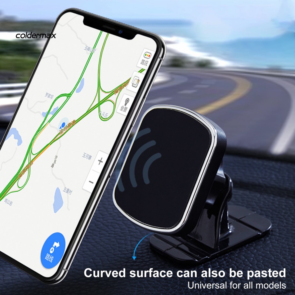 Giá Đỡ Điện Thoại Hít Nam Châm Một Tay Cầm Mạnh Mẽ Cho Xe Hơi