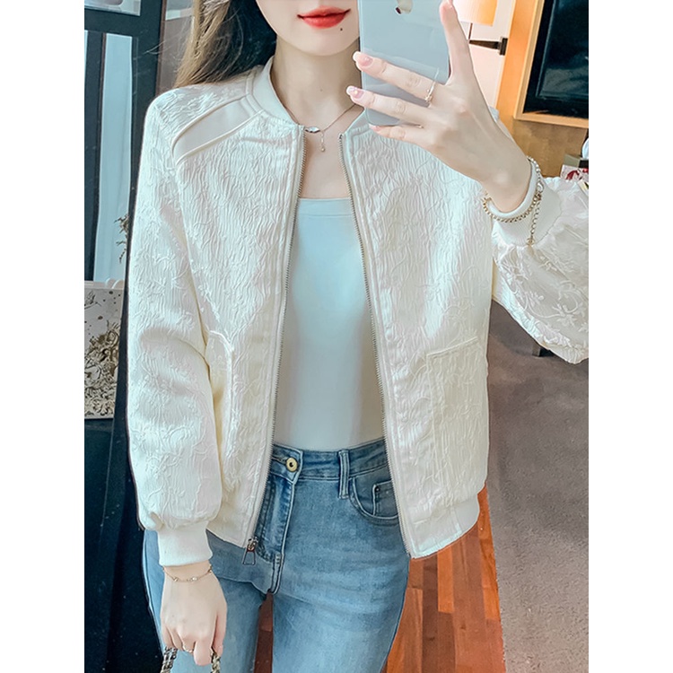 Mới Áo Khoác Bóng Chày Tay Dài Phong Cách Trung Hoa Thời Trang Xuân Thu 2023 Cho Nữ