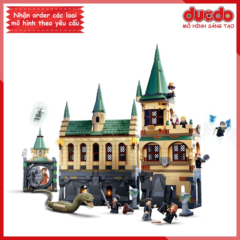 No 6049 Lắp ghép Harry Potter Phòng Chứa Bí Mật - Hogwarts Chamber of Secrets - Đồ chơi Xếp hình Mô hình 76389