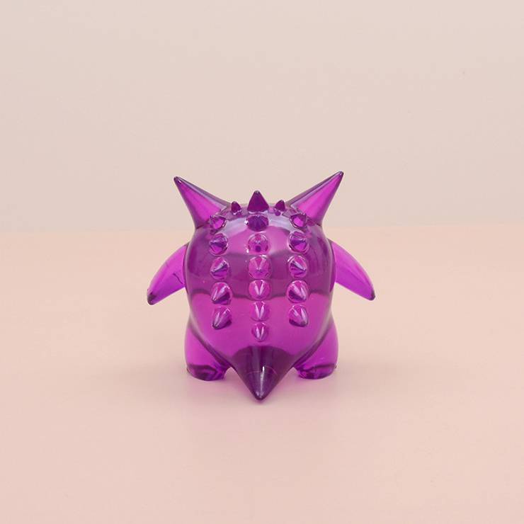 Mô Hình Nhân Vật gengar Trong Suốt Màu Tím / Đen Trong pokemon Độc Đáo Trang Trí Nhà Cửa