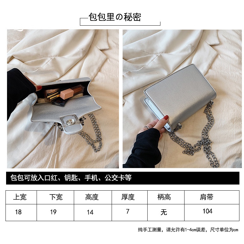 Túi đeo chéo túi kẹp nách QIANLUO GSN2390TF8 37Z230915 duyên dáng thịnh hành thời trang mới 2023 cho nữ