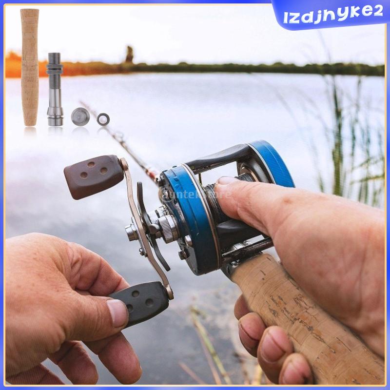 Bộ Tay Cầm Cần Câu & Tay Quay Thay Thế diy