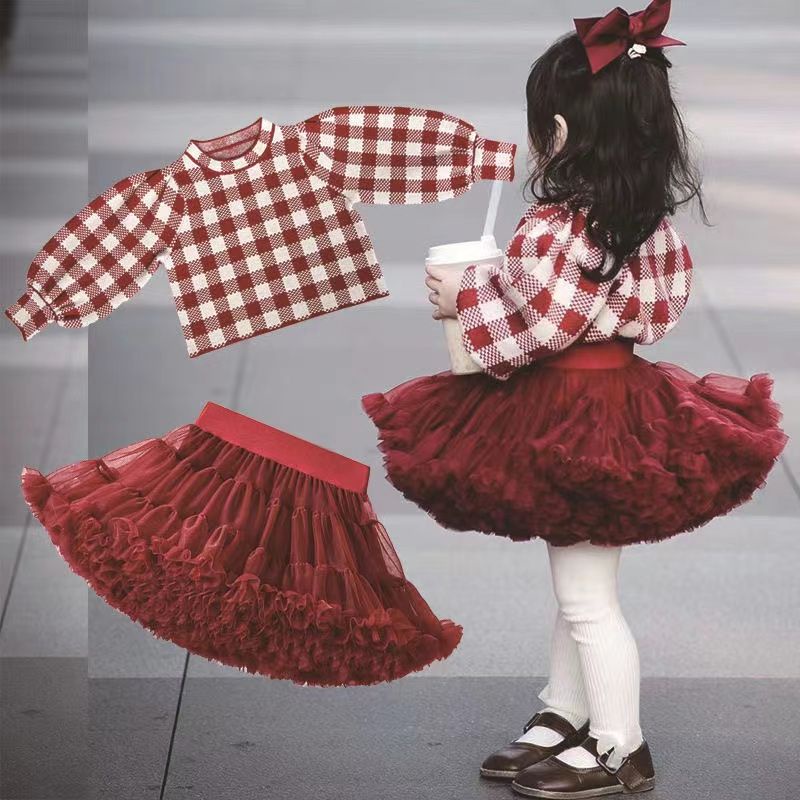 Mới Chân Váy Xòe Công Chúa Đáng Yêu Cho Bé Gái