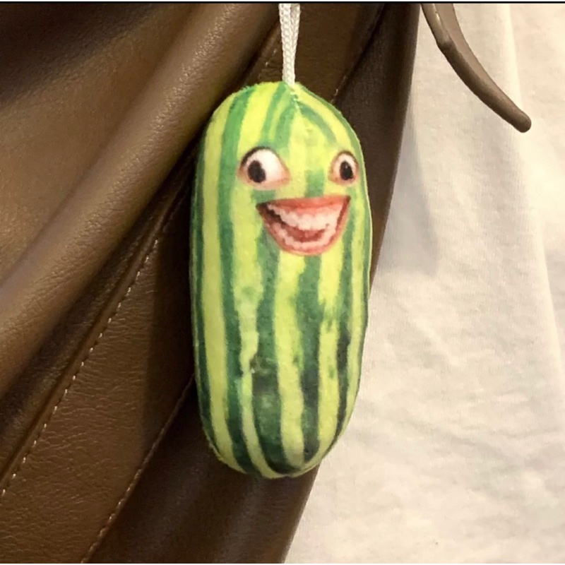 Móc khoá quả dưa hấu meme hài hước