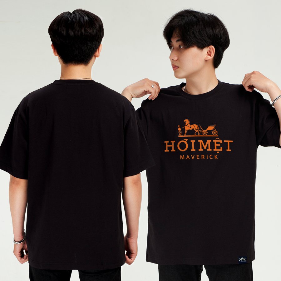 Áo phông nam thun nữ Cotton unisex hơi mệt MVR size rộng tee Mỹ BB4087