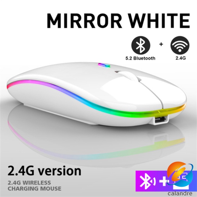 Chuột bluetooth Không Dây 2.4g Có Đèn led rgb Dùng Để Chơi Game