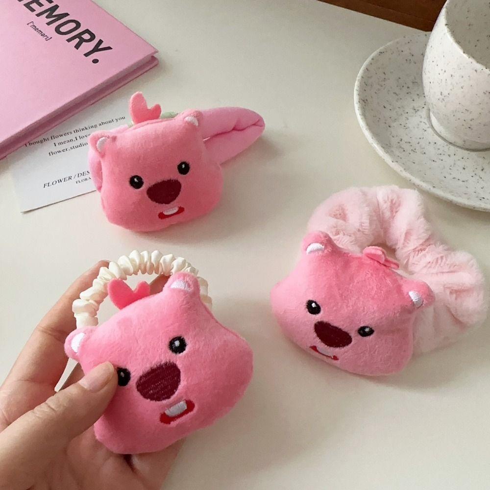 Ngàm Kẹp Tóc Bông Búp Bê Hoạt Hình Kẹp Tóc Mái Dễ Thương Cho Bé Gái