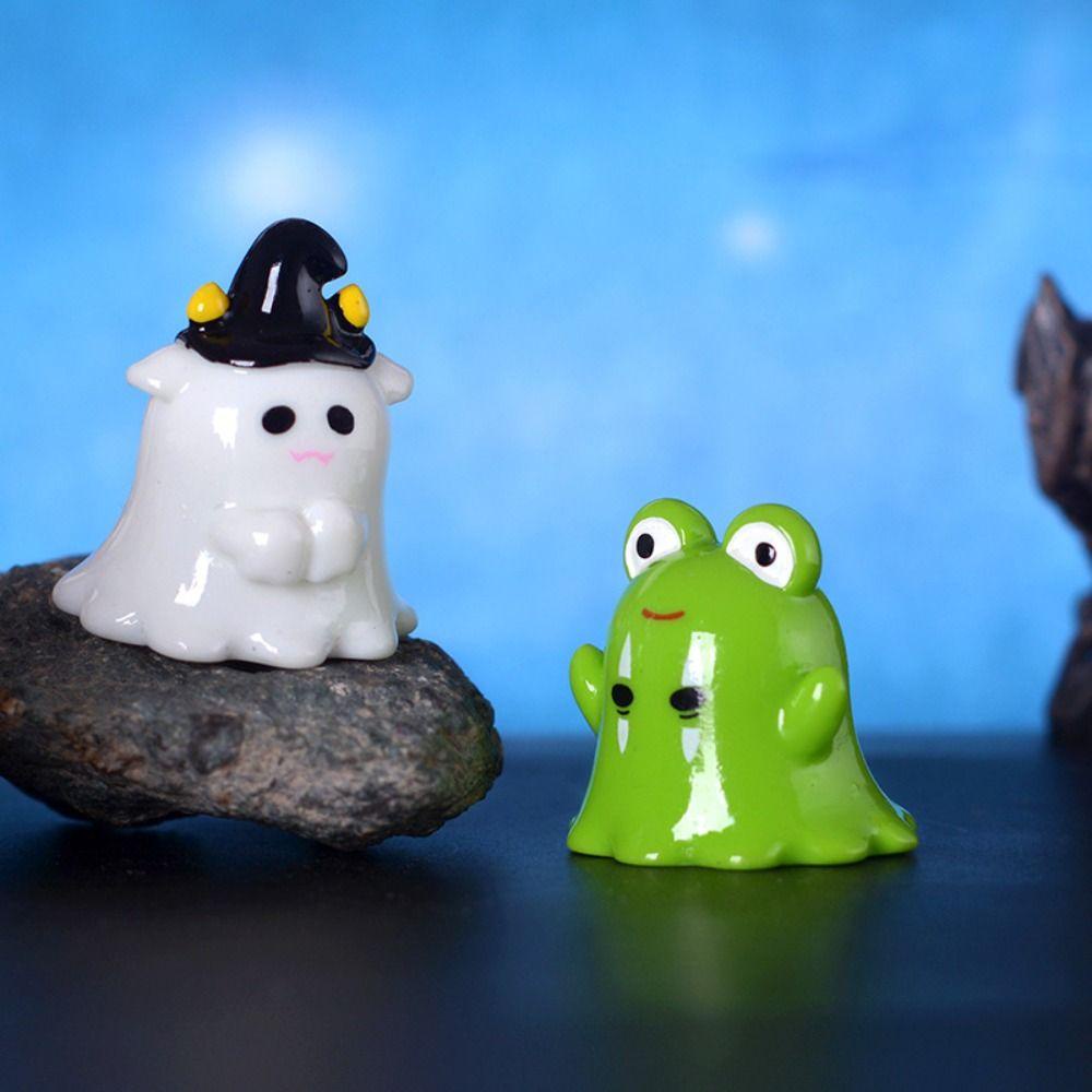 Mmluck Tượng Nhỏ Hình Con Heo Ma Thỏ Ma Trang Trí halloween Vui Nhộn