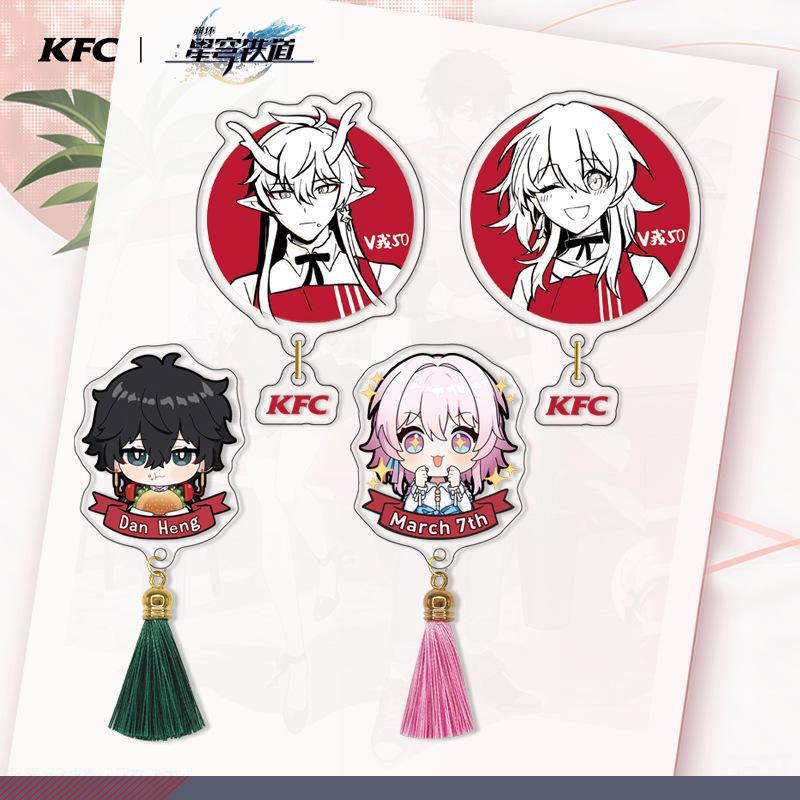 Cool honkai: Starrail kfc Huy Hiệu anime Thứ 7 Trang Trí Nhà Cửa Cho Người Hâm Mộ