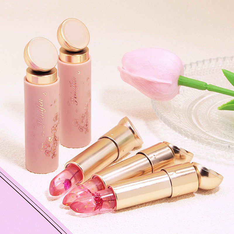 Son thạch ướp cánh hoa dưỡng môi peinifen