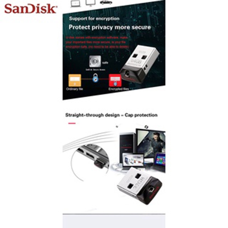 Usb Dung Lượng 100% SanDisk 4GB 512GB 128GB 64GB 32GB