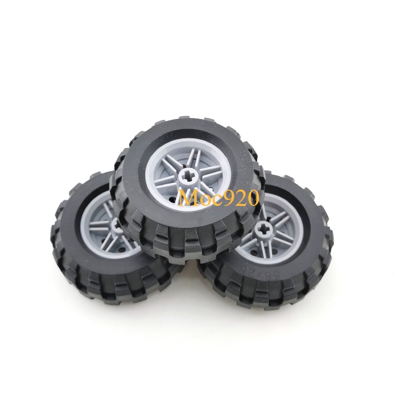 Bộ 4 bánh xe cơ khí tương thích bộ lắp ghép 9686