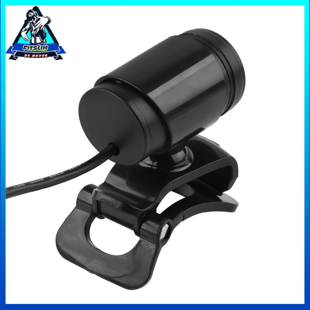 Usb Hd Webcam Web Cam Camera For Computer Pc Laptop Desktop