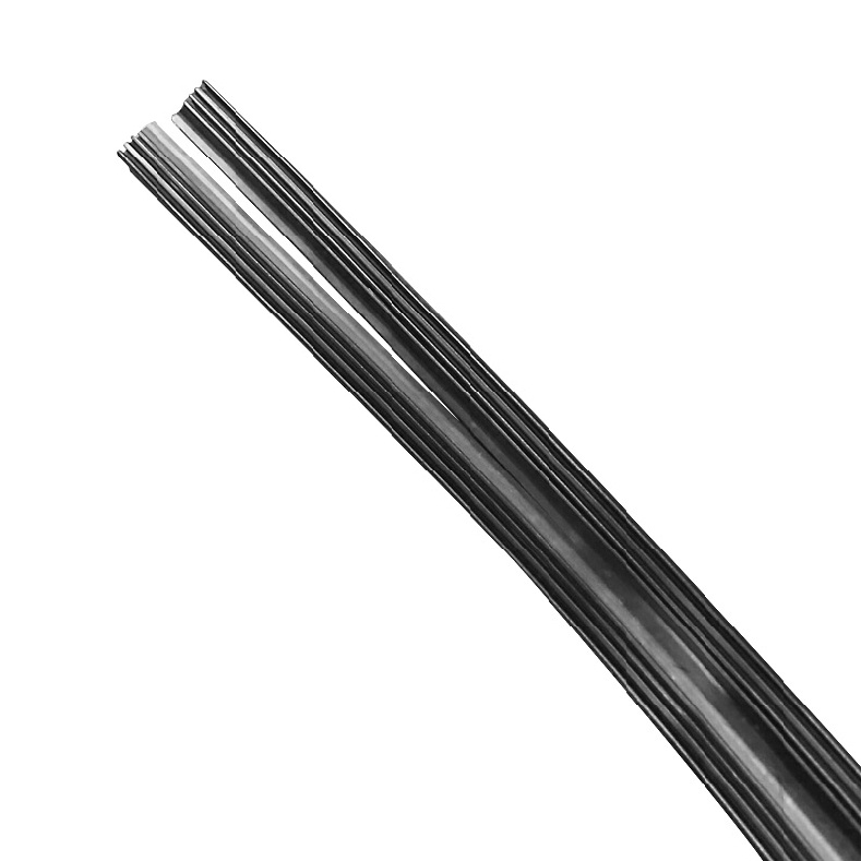 2pcs 28" 6mm Universal Car Rubber Frameless Windshield Wiper Blade Refill