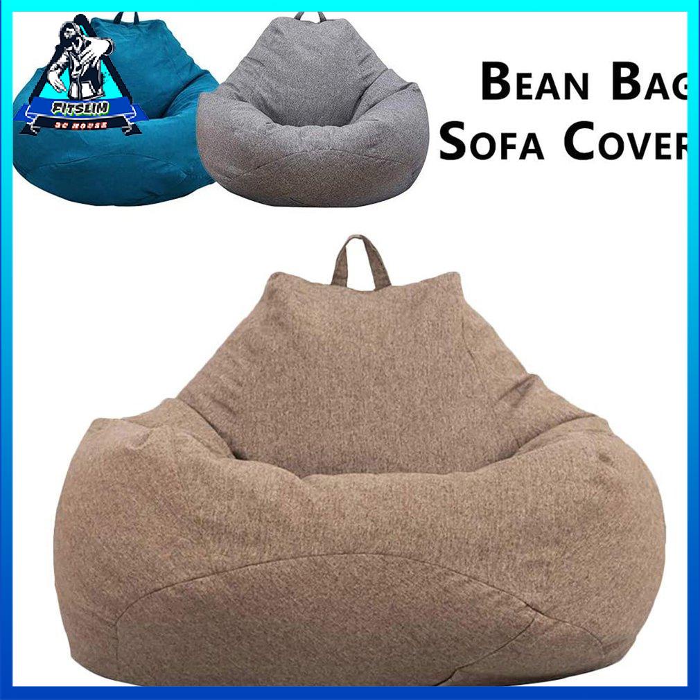 Simple Style Ordinary Bean Bag Sofa Cover Chair Couch