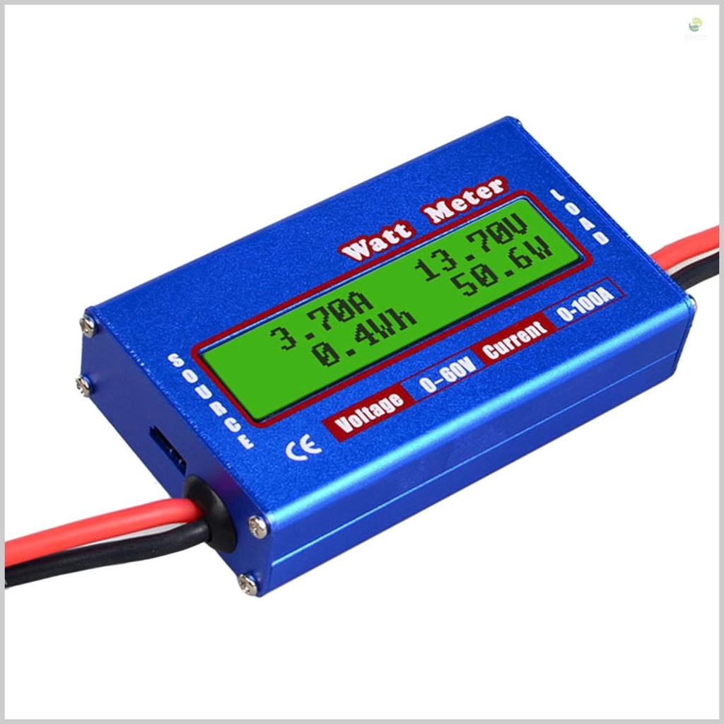 Digital LCD Watt Meter for RC Models - Accurate Power Analysis and Voltage Checking