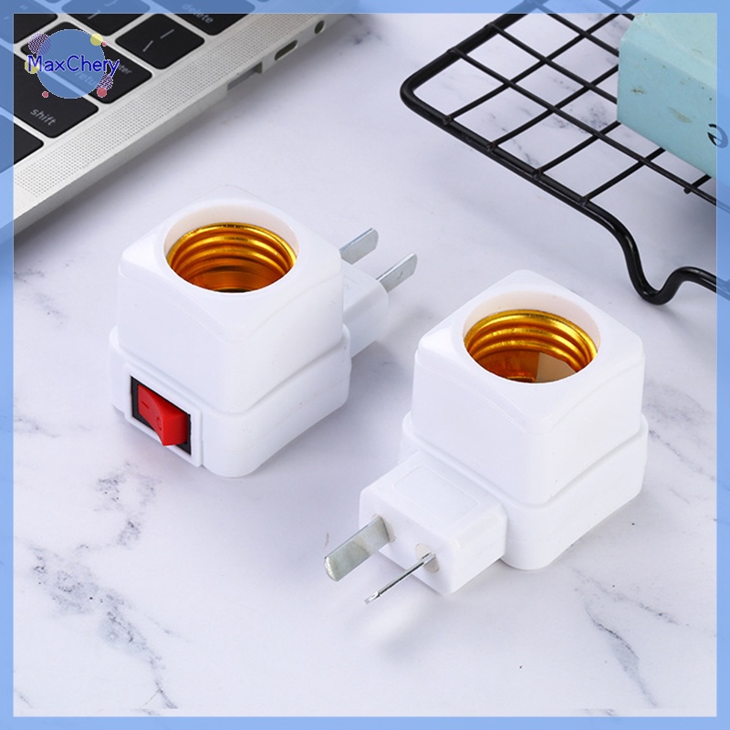 1 Đuôi Đèn led e27 Có Công Tắc Bật / Tắt Tiện Dụng Mới