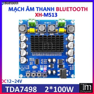 Mạch Loa Bluetooth 2*100W TDA7498 (XH-M513)