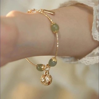 Vòng đeo tay đính chuông phong cách trung hoa cổ điển độc đáo sang trọng cho nữ