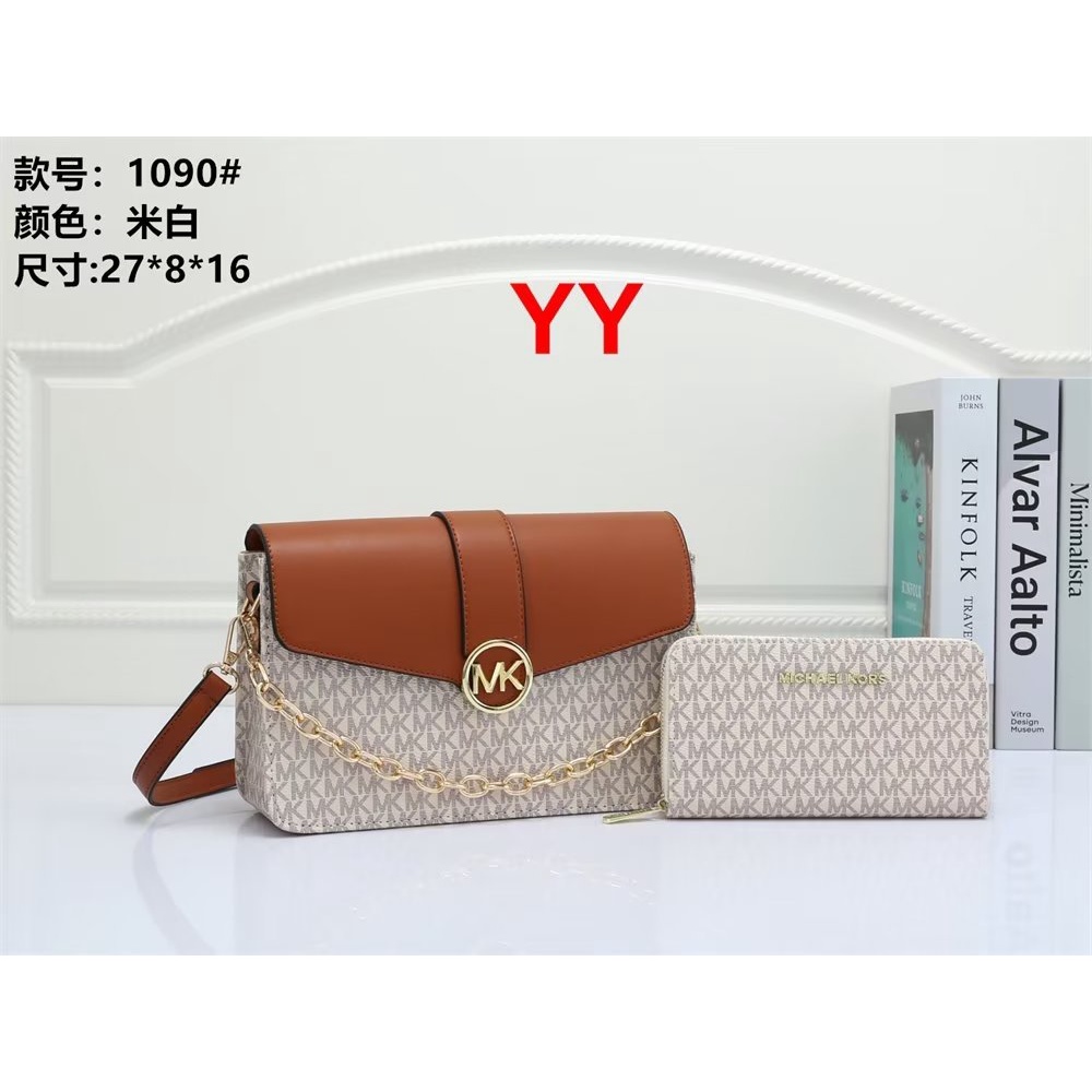 Michael kors Túi Da Đeo Chéo Thể Thao Thời Trang Cho Nam Nữ