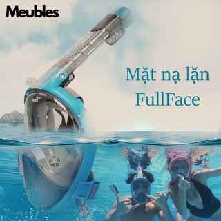 Mặt nạ lặn Fullface ôm mặt tầm nhìn 180 độ mã201