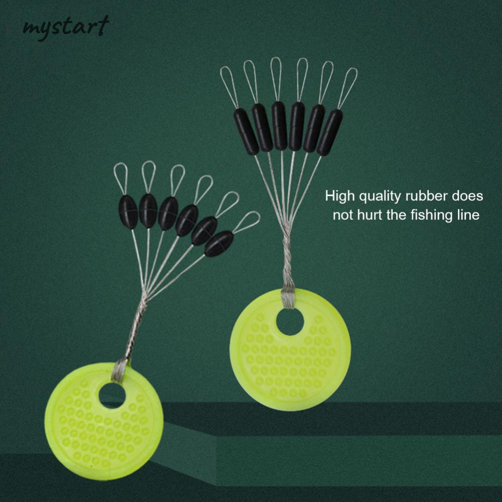 Bộ 60 Hạt Đậu Cao Su 10 Nhóm Chặn Dòng