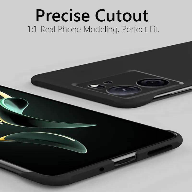 Ốp Điện Thoại pc Cứng Siêu Mỏng Không Viền Cho xiaomi 13t pro 13t pro xiaomi13t pro 5g realme10proplus + 5g