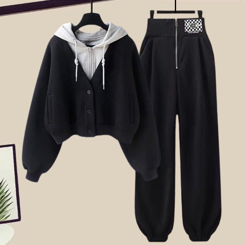 Plus Set Áo Quần Phong Cách Phương Tây Thời Trang Mùa Thu 2023 Cho Nữ