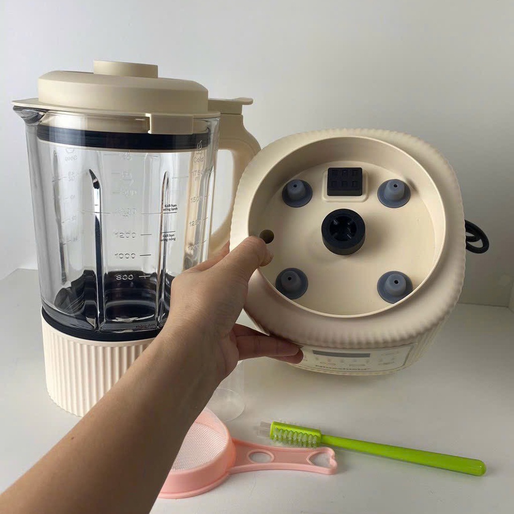 Máy làm sữa hạt cao cấp Nineshield KB-503, Say nấu đa năng, Bảo hành 12 tháng