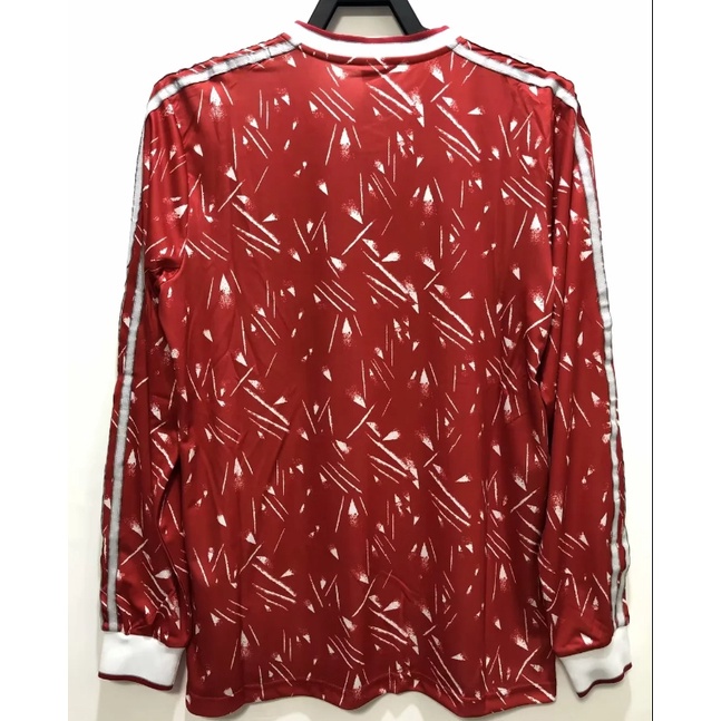 Áo Bóng Đá Dài Tay Phong Cách vintage 1989 / 91 liverpool