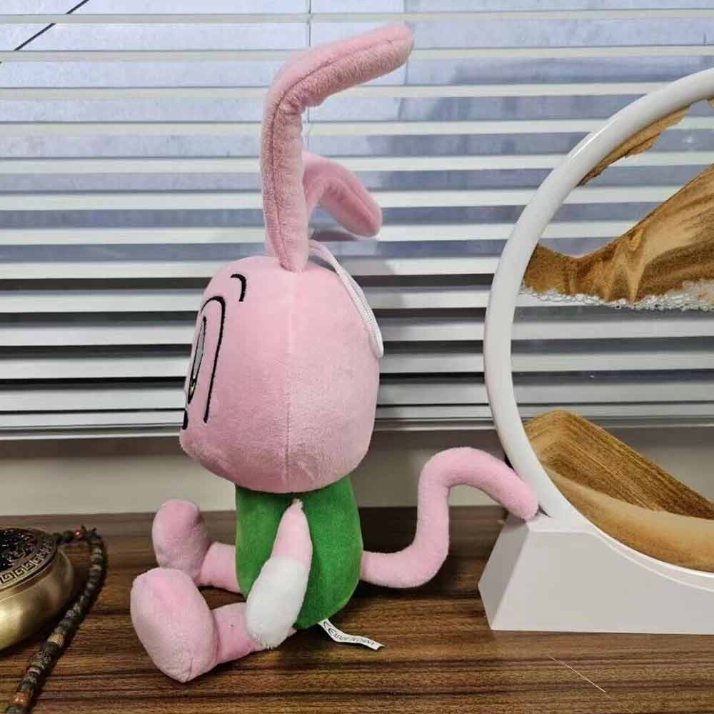 Riggy Monkey Plus Pink Rabbit Plush Doll Danokal Drawing Plush Toy 30Cm