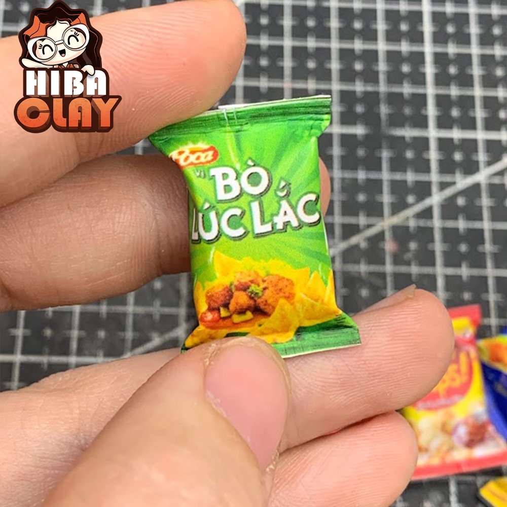 Snack 05 Minifood trang trí mô hình, đồ ăn mini mô hình cho búp bê