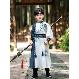 Bộ hán phục trung hoa cổ điển cho bé trai