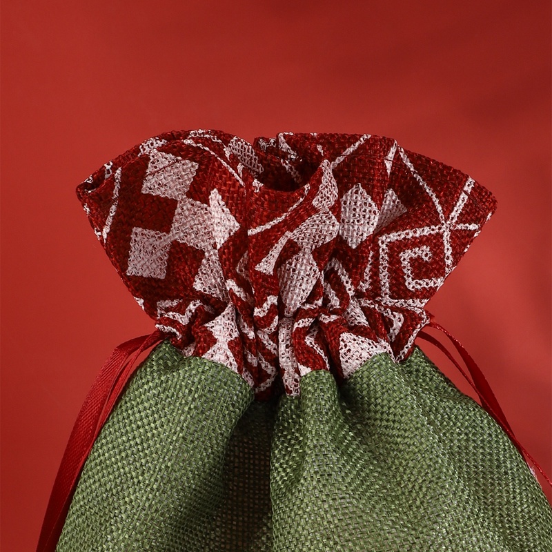 Túi Dây Rút Đựng Kẹo Giáng Sinh Năm Mới