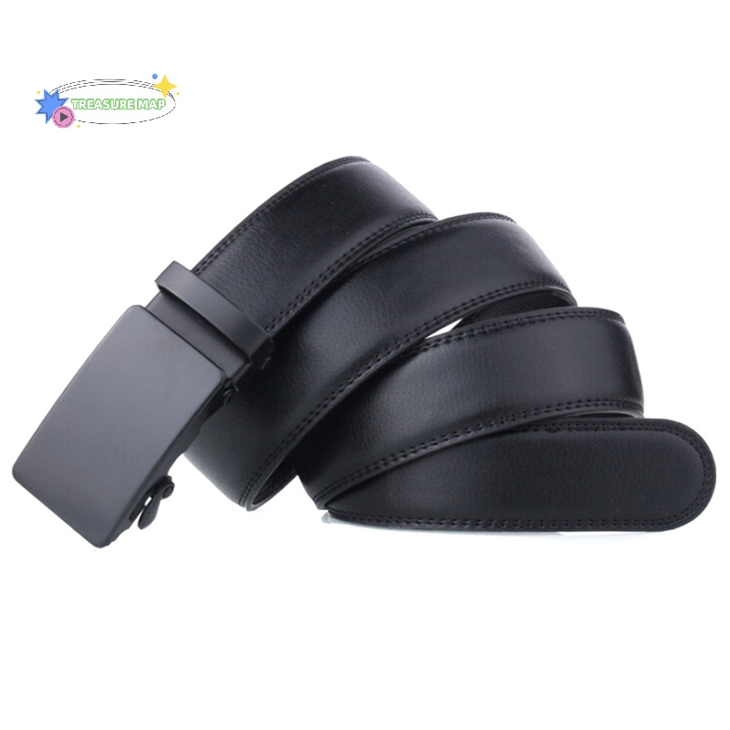 Thắt Lưng Da heyuanlong333 Có Khóa Gài Tự Động Chống Trượt Thời Trang Công Sở Cho Nam