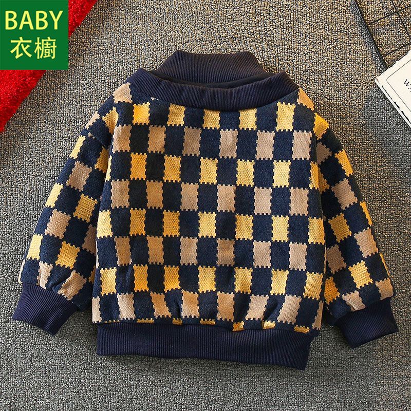 Áo Nỉ Dài Tay Giả Hai Lớp Mẫu Mới 2023 Thời Trang Mùa Đông Cho Bé Trai